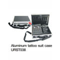 Barato y práctico caso de aluminio del kit del tatuaje para la máquina del tatuaje